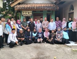 Dukung Program Penanggulangan Stunting, Kapolsek Manonjaya Polres Tasik Kota Menghadiri Kegiatan Monev di Posyandu Dahlia Kp.Patrol Desa Margaluyu