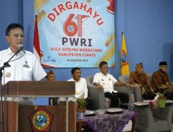 HUT PWRI Ke-61, Bupati Ciamis Apresiasi Semangat Juang PWRI Meski Tidak Muda Lagi