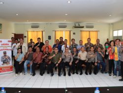 Kegiatan Jumat Curhat, Kapolres Tasik Kota Silaturahmi Kamtibmas dengan Bamag (Badan Musyawarah Antar Gereja)