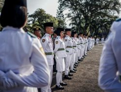 Kukuhkan 52 Paskibraka Kabupaten Ciamis, Berikut Pesan Wabup Yana