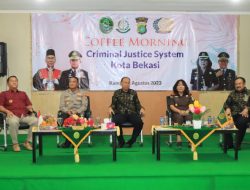 Sinergitas Antar Penegak Hukum, Kapolres Hadiri Kegiatan Cofee Morning Criminal