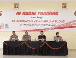 Tingkatkan Kemampuan Tugas, Polda Jabar Melaksanakan In House Training di Mapolres Banjar