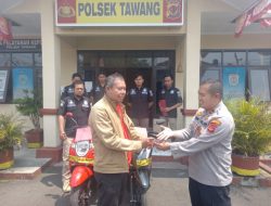 Transaksi Motor Curian Lewat Facebook, Seorang Pria asal Cipatujah Diamankan Polsek Tawang Polres Tasik Kota