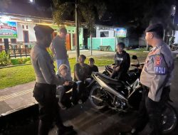 Antisipasi grobolan Motor Satsamapta polres Banjar patroli diarea Gelanggang Banjar patroman