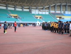 Olah Raga Bersama dalam Jaga Sinergitas, 3 Pilar Kota Bekasi gelar Pertandingan Sepak Bola