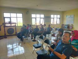 Rapat Kordinasi Pembentukan Struktur Organisasi Kampung Tangguh Bebas Narkoba