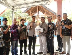 Sebagai Bentuk Perhatian dan Kepedulian, Polres Banjar bersama Yayasan Darul Ikhlas Gelar Bakti Kesehatan dan Bakti Sosial