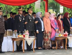 Kapolres Metro Bekasi Kota dan Forkopimda hadiri Upacara Hari Pahlawan Ke – 78 Tingkat Kota Bekasi