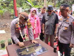Pengabdian 20 Tahun Batalyon Tantya Sudhirajati, Kapolres Banjar Membuat Sumur Bor untuk Masyarakat