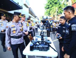Kadiv Humas Tekankan Beberapa Hal Saat Gelar Apel Kesiapsiagaan Satgas Humas Polri Pengamanan Nataru