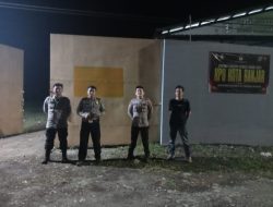 Pastikan Situasi Kamtibmas yang Kondusif, Polres Banjar Melaksanakan Penjagaan di Gudang Logistik KPUD Kota Banjar