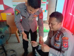 Tim Kesehatan dari Dokkes Polres Banjar, Mengecek Kondisi Kesehatan Personel Pengamanan Pemilu 2024