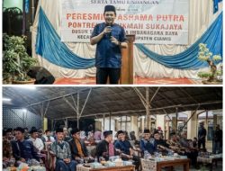 Resmikan Asrama PonPes Al Hikmah, Wabup Ciamis Sebut Peran Pesantren Menjadi Bagian Tak Terpisahkan dari Masyarakat