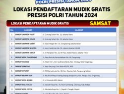 Ayo…Daftar Program Mudik Gratis Polri Presisi 2024 Catat Tempat dan Syarat Pendaftarannya