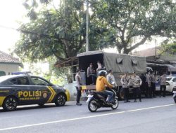 Pastikan Kondusifitas Pasca Pemilu, Polres Banjar Melaksanakan Patroli Gabungan