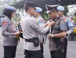 Polres Banjar Gelar Upacara Pemberhentian Tidak Dengan Hormat (PTDH) Personel Polres Banjar