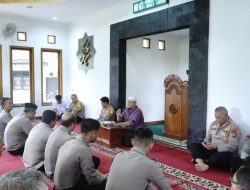 Tausiah Tentang Fiqih Berpuasa, Pada Binrohtal Perdana Polres Banjar di Bulan Ramadhan
