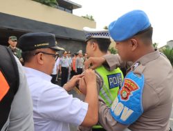 Pj.Walikota Bekasi Pimpin Apel Gelar Pasukan Kesiapan Operasi Ketupat Jaya 2024 Tingkat Kota Bekasi