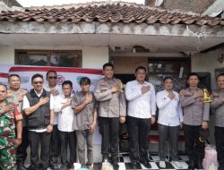 Jelang Hari Bhayangkara ke 78, Polres Tasik Kota Gelar Bedah Rumah Warga Tidak Layak Huni
