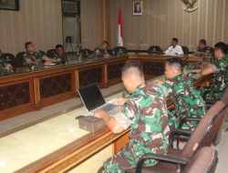 Audiensi dengan Pemkab Tasikmalaya, Pasis Dikreg LXIV Seskoad TA 2024 di wilayah Kodim 0612/Tsm