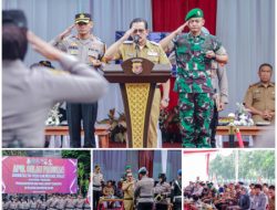 Siap Amankan Pilkada, Polres Ciamis Laksanakan Apel Gelar Pasukan Operasi Mantap Praja Tahun 2024