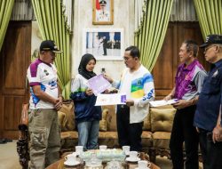 Pahlawan Olahraga Peraih Medali PON Aceh Cabor Petanque Asal Ciamis Disambut Pj Bupati