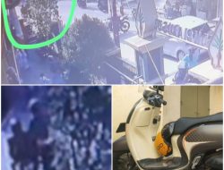 Dalam Hitungan Menit Motor Raib oleh curanmor Di Depan Kantor Desa Ciapus