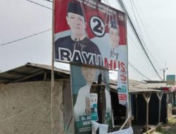 Di Duga Dilakukan Oleh Kader PSI Baliho Bayu-Musa Di Rusak Akan Di Laporkan Ke Bawaslu dan APH