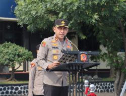 Kapolres Majalengka Pimpin Apel Siaga Pengamanan Pelantikan Presiden dan Wakil Presiden Terpilih