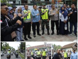 Dandim 0612/Tasikmalaya Monitoring Pemungutan Suara Pilkada Serentak 2024 di Kota Tasikmalaya