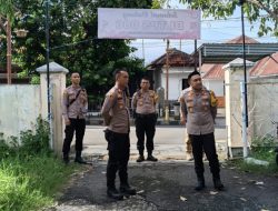 Kapolres Majalengka Monitoring Sejumlah TPS di Hari Pencoblosan Pemilu 2024