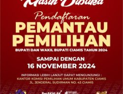 Masih Dibuka Pendaftaran Pemantau Pemilihan Bupati dan Wakil Bupati Ciamis Tahun 2024