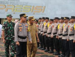 Polres Tasikmalaya Kerahkan Ratusan Personel untuk Amankan TPS pada Pilkada 2024.
