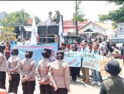 Ratusan Wartawan Di Indramayu Gelar Aksi Unjuk Rasa Dan Boikot Pemberitaan Lucky Hakim