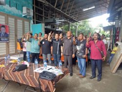 Sosialisasi Tim Pemenangan Paslon Gubernur Sumut, dan Paslon Walikota Binjai. Berlangsung meriah.dan Hidmat.