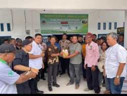 Kembali, yayasan Tata Peduli Tani Nusantara,membagikan Pupuk organik cair gratis ke Petani