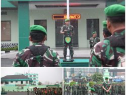 Komandan Kodim 0612/Tasikmalaya Pimpin Apel Penegakan Hukum