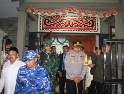 Monitoring Malam Ibadah Misa Natal Dandim 0612/Tasikmalaya Bersama Forkopimda Kota Tasikmalaya Sambangi Gereja