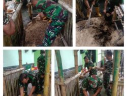 Personel 1216/Koramil Cibalong Tunjukkan Kreativitas Pemanfaatan Lahan Sempit