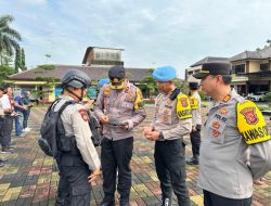 Polres Tasikmalaya Kota Gelar Pemeriksaan Berkala Senpi Dinas untuk Pastikan Penggunaan Aman dan Sesuai Prosedur