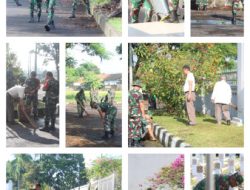 Semangat Hari Juang Kartika: Kodim 0612/Tasikmalaya Gelar Apel dan Bersih-Bersih TMP