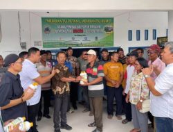 Yayasan Tata Peduli Tani Nusantara, membagikan Pupuk Organik ke 100 Petani secara Gratis