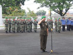 Ziarah Rombongan Peringati Hari Juang TNI AD ke-79 di TMP Karoeng Tasikmalaya