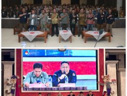 Komisi Pemilihan Umum (KPU) Kabupaten Ciamis menggelar kegiatan Rapat evaluasi bagi badan Ad-hoc dalam pemilihan kepala daerah serentak tahun 2024 di kabupaten Ciamis, bertempat di salah satu hotel di kabupaten Pangandaran berlangsung selama dua hari, Selasa hingga Rabu (21-22/01/2025).