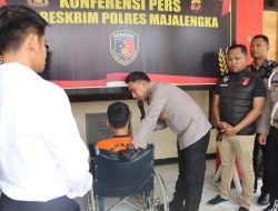 Kurang Dari 24 Jam, Sat Reskrim Polres Majalengka Berhasil Ungkap Pelaku Pembunuhan di Area Persawahan Kertajati