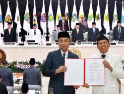 Bupati Ciamis Herdiat Sunarya Ikuti Sertijab Gubernur Jawa Barat sera Rapat Paripurna DPRD Provinsi Jawa Barat di Hari Pertama Pasca Dilantik