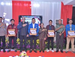 Kolaborasi Polda Jabar Bersama Mahasiswa dan Organisasi Pemuda Salurkan Bansos Polri Presisi, Sambut Bulan Suci Ramadhan