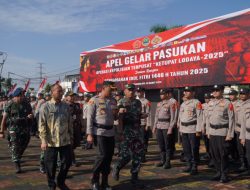 Jelang Idul Fitri, Polres Tasikmalaya Kota Gelar Apel Pasukan Operasi Ketupat Lodaya 2025