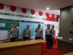 Jelang Operasi Ketupat, Kapolres Tasikmalaya Kota Cek Pos Pengamanan Letter U Gentong