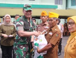 Kodim 0612/Tasikmalaya Bersama Polres Tasikmalaya Kota dan PT. Nukar Gelar Bakti Sosial